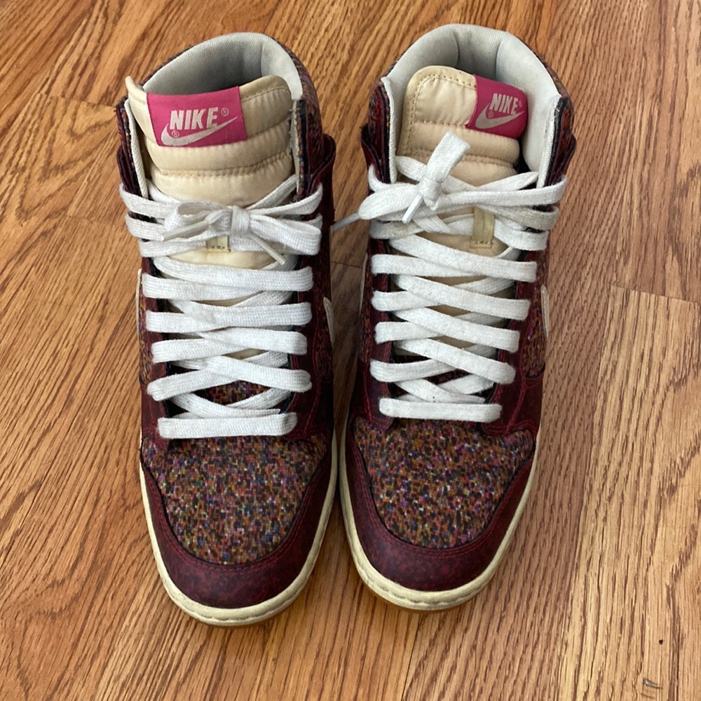 Nike Sky High Dunk wedge sneakers